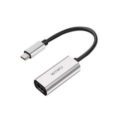 WiWU Legend Series USB-C to HDMI 4K Full HD adapter - Melns - video adapteris vads / kabelis