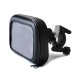ART Leather Phone holder for Handlebar for Phone - Melns - Universāls telefona turētājs / maks uz motocikla stūres un rāvējslēdzēju