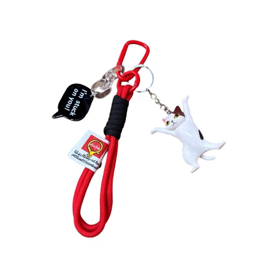Louisa Lee Bag Charm - BS180 - Piekarināms aksesuārs / Somas piekariņš