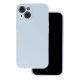 OEM Silicone Back Case (Microfiber Soft Touch) priekš Samsung Galaxy A16 4G A165 / A16 5G A166 - Gaiši Zils - matēts silikona aizmugures apvalks