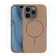 Silicone Thin Mag Case with MagSafe priekš Apple iPhone 16e - Brūns- silikona aizmugures apvalks / bampers-vāciņš