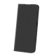 Smart Soft Book Case priekš Samsung Galaxy S24 Ultra 5G S928 - Melns - sāniski atverams maciņš ar stendu / grāmatveida maks