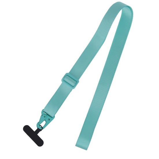 Universal Neck Phone Strap - Gaiši Zaļa - auduma kakla aukla