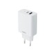 Maxlife MXTC-10-20AC PD / QC 20W 1x USB / 1x Type-C Tīkla Lādētājs - Balts - USB / USB-C wall travel charger