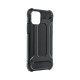Forcell Armor Case priekš Samsung Galaxy S21 G991 - Melns - triecienizturīgs silikona aizmugures apvalks / bampers-vāciņš