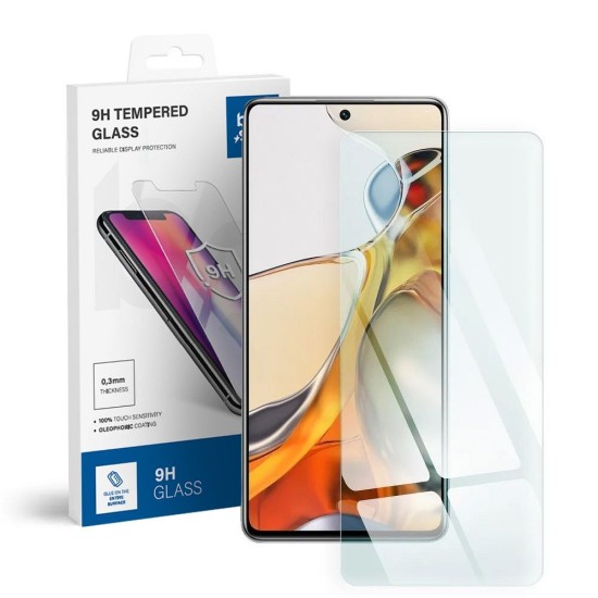 BlueStar Tempered Glass screen protector priekš Xiaomi 11T 5G / 11T Pro 5G - Ekrāna Aizsargstikls / Bruņota Stikla Aizsargplēve