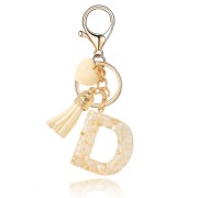 ECarla Pebbles Heart Key Ring -