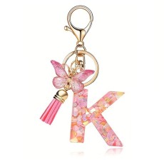 eCarla Butterfly Key Ring - K Pink - Piekarināms aksesuārs / Somas piekariņš