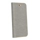 Luna Book Gold Case priekš Samsung Galaxy A05s A057G - Sudrabains - sāniski atverams maciņš ar magnētu un stendu