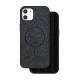 Glitter Thin Magsafe Back Case priekš Apple iPhone 16 Pro Max - Melns - silikona aizmugures apvalks / bampers-vāciņš