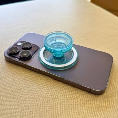 Air Bag Cell Phone Bracket Up Finger Grip Mount - MagSafe series_MT Light Blue - Universālais turētājs telefonam