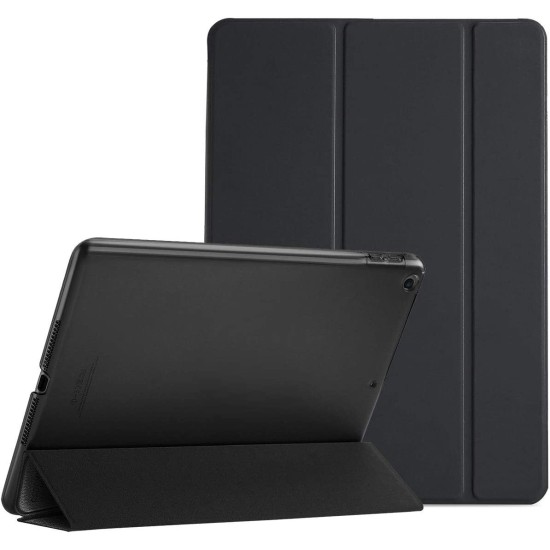 Smart Soft Book Case priekš Lenovo Tab M11 TB-330 - Melns - sāniski atverams maciņš ar stendu