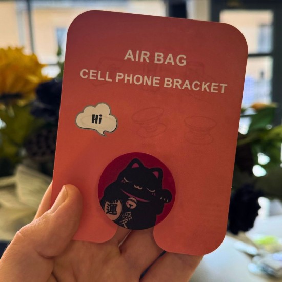 Air Bag Cell Phone Bracket Up Finger Grip Mount - J series_15 - Universālais turētājs telefonam