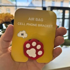 Phone Socket Cute Popping Up Finger Grip Mount - Silicone_51 - Universālais turētājs telefonam