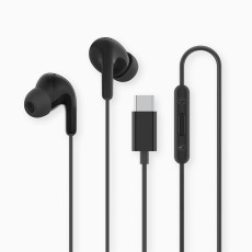 Xiaomi BHR8930GL USB-C oriģinālas stereo austiņas ar mikrofonu un pulti - Melnas