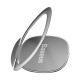 Baseus Invisible Phone Ring Holder - Sudrabains - Universālais gredzens-turētājs telefonam