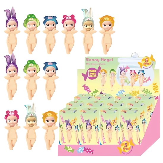 Sonny Angel Hippers (Candy Store Series) Blind Box Decorative Mini Figure (1 pcs.) - Pielīmējama dekoratīva viedierīču figūriņa