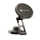 Forcell F-Grip IronSecure Magnetic Phone Holder with MagSafe for Dashboard / Windshield - Melns - Universāls stiprinājums uz automašīnas paneļa vai loga