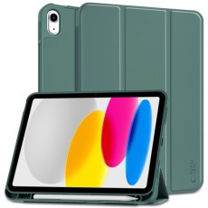 Tech-Protect SC Pen Book Case priekš Apple iPad 10.9 (2022) / 11 (2025) - Zaļš - sāniski atverams maciņš ar magnētu un stendu
