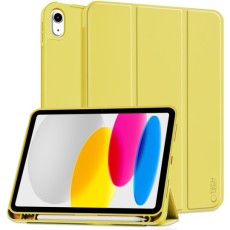 Tech-Protect SC Pen Book Case priekš Apple iPad 10.9 (2022) / 11 (2025) - Dzeltens - sāniski atverams maciņš ar magnētu un stendu