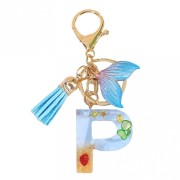 ECarla Marine Seashells Key Ring -