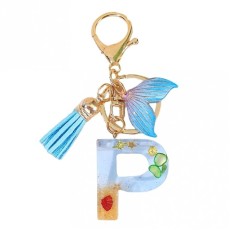 eCarla Marine Seashells Key Ring - P - Piekarināms aksesuārs / Somas piekariņš