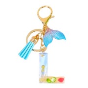 ECarla Marine Seashells Key Ring -