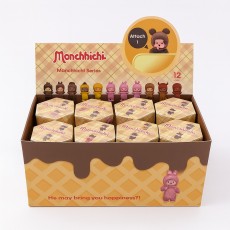 Sonny Angel Hippers (Monchhichi Series) Blind Box Decorative Mini Figure (1 pcs.) - Pielīmējama dekoratīva viedierīču figūriņa