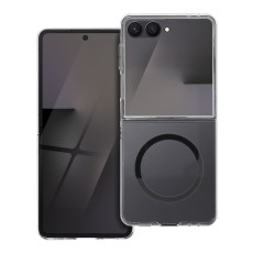 Heat Case with MagSafe priekš Samsung Galaxy Flip7 5G - Caurspīdīgs - plastikāta aizmugures apvalks