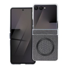 Shine Case with MagSafe priekš Samsung Galaxy Flip7 5G - Caurspīdīgs - plastikāta aizmugures apvalks