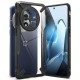 Ringke Fusion X Series Back Case priekš OnePlus 13 - Melns - triecienizturīgs silikona-plastikāta aizmugures apvalks / bampers-vāciņš