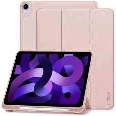 Tech-Protect SC Pen Book Case priekš Apple iPad Pro 11 (2018) / Air 4 (2020) / Air 5 (2022) / Air 11 (2024 / 2025) - Rozā - sāniski atverams maciņš ar stendu