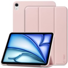 Tech-Protect Smart Case priekš Apple iPad Pro 11 (2018) / Air 4 (2020) / Air 5 (2022) / Air 11 (2024 / 2025) - Rozā - sāniski atverams maciņš ar magnētu un stendu