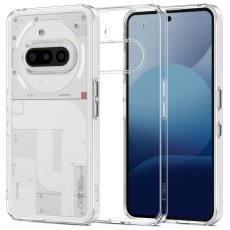 Tech-Protect Flexair Hybrid Back Case priekš Nothing Phone (3a) - Caurspīdīgs - silikona-plastikāta aizmugures apvalks