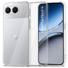 Tech-Protect Flexair Hybrid Back Case priekš OnePlus Nord 4 - Caurspīdīgs - silikona-plastikāta aizmugures apvalks