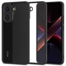Tech-Protect Magmat Back Case priekš Xiaomi Poco X7 Pro - Melns - silikona aizmugures apvalks / bampers-vāciņš