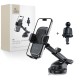 Tech-Protect V8 Universal Air Vent / Dashboard Car Holder - Melns - Universāls stiprinājums turētājs auto ventilācijas režģa vai paneļa