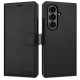 Tech-Protect Wallet Book Case priekš Samsung Galaxy Fold7 5G - Melns - sāniski atverama grāmatiņa / grāmatveida maks
