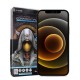X-One 2.5D Full Glue Extra Strong Privacy Tempered Glass Screen Protector priekš Apple iPhone 16 Pro - Melns - Ekrāna Aizsargstikls / Bruņota Stikla Aizsargplēve