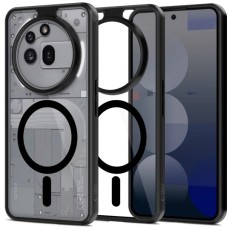 Tech-Protect Magmat Magsafe Back Case priekš Nothing Phone (3a) Pro - Melns - silikona aizmugures apvalks / bampers-vāciņš