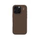 iDeal of Sweden Silicone Back Case priekš Apple iPhone 16 Pro - Mocha Mousse - silikona aizmugures apvalks / bampers-vāciņš
