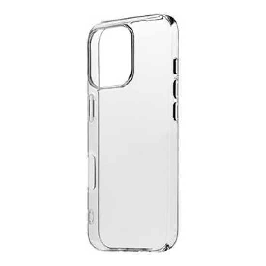 OBAL:ME Silicone Back Case priekš Apple iPhone 16 Pro - Caurspīdīgs - silikona aizmugures apvalks / bampers-vāciņš