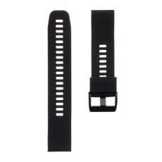 22mm Tactical 426 Silicone Watch Band - Melns - silikona siksniņas (jostas) priekš pulksteņiem