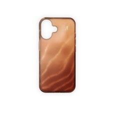 iDeal of Sweden Glitter Glow Back Case priekš Apple iPhone 17 - Mocha Mousse - silikona-plastikāta aizmugures apvalks / bampers-vāciņš