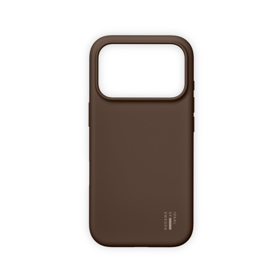 iDeal of Sweden Silicone MagSafe Back Case priekš Apple iPhone 17 Pro - Mocha Mousse - silikona aizmugures apvalks / bampers-vāciņš