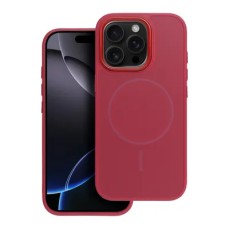 Frame MagSafe Back Case priekš Apple iPhone 15 - Sārts - matēts silikona aizmugures apvalks / bampers-vāciņš