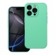 OEM Silicone Back Case with MagSafe (Microfiber Soft Touch) priekš Apple iPhone 16 Pro - Tirkīzs - matēts silikona aizmugures apvalks / bampers-vāciņš