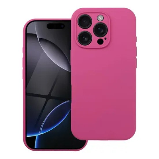 OEM Silicone Back Case with MagSafe (Microfiber Soft Touch) priekš Apple iPhone 16 Pro Max - Sārts - matēts silikona aizmugures apvalks