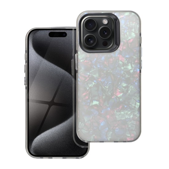 Tutti Frutti Back Case priekš Apple iPhone 16 Pro - Pelēks - silikona aizmugures apvalks / bampers-vāciņš