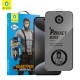 Mr. Monkey 5D Strong Privacy Full Glue Tempered Glass protector priekš Apple iPhone 17 - Melns - Ekrāna Aizsargstikls / Bruņota Stikla Aizsargplēve